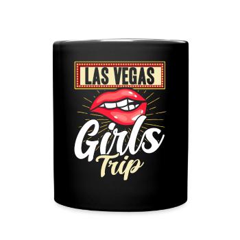 Las Vegas Girls Trip - Tasse einfarbig - Schwarz - Vorne