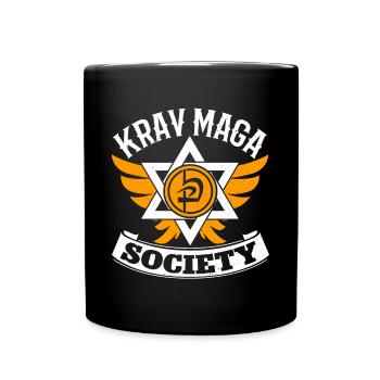Krav Maga Apparel Israeli Self - Full Colour Mug - black - Front