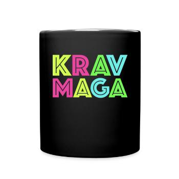 Krav Maga Apparel Israeli Self - Full Colour Mug - black - Front