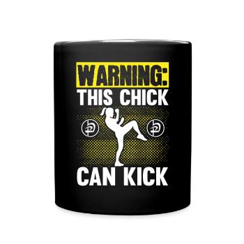 Krav Maga Apparel Israeli Self - Tasse einfarbig - Schwarz - Vorne