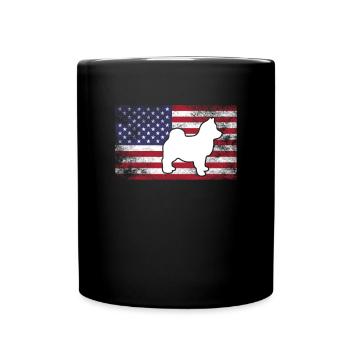 Pomsky - Full Colour Mug - black - Front