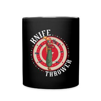 Circus Party Accessories - Carnival Staff - Full Colour Mug - black - Front