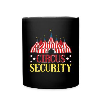 Circus Party Accessories - Carnival Staff - Full Colour Mug - black - Front