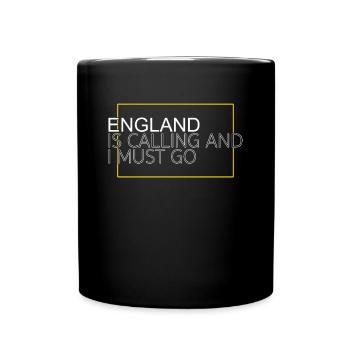 England Saying - Full Colour Mug - black - Front