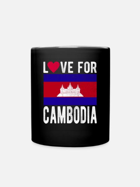 Cambodge Souvenir - Mug uni - noir