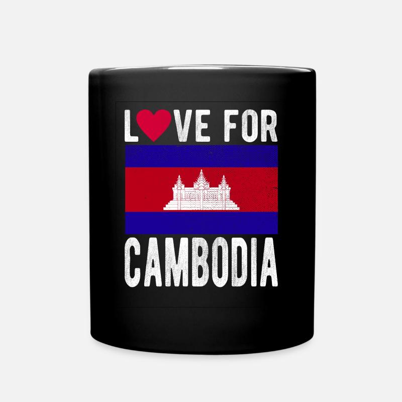 Cambodge Souvenir - Mug uni - noir