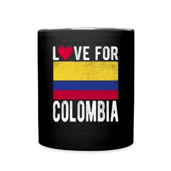 Colombie Souvenir - Mug uni - noir - Devant