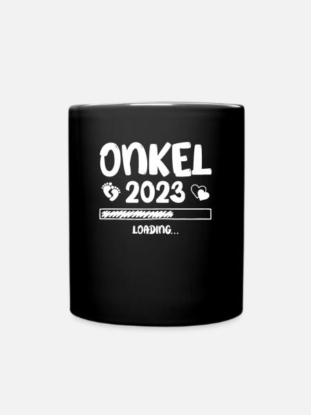 Onkel Loading 2023 - Tasse einfarbig - Schwarz