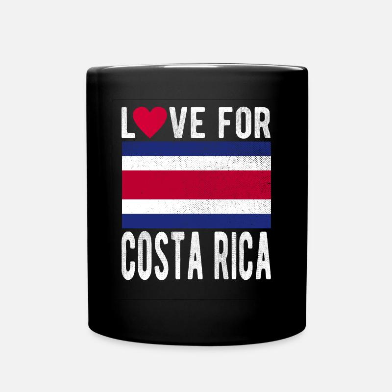 Costa Rica Souvenir - Mug uni - noir