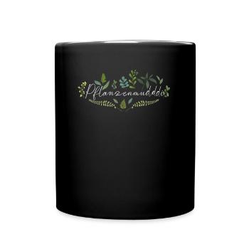 Pflanzenmudddi Pflanzenmama Plant Lady - Mug uni - noir - Devant