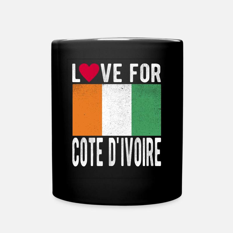 Côte d’Ivoire Souvenir - Mug uni - noir