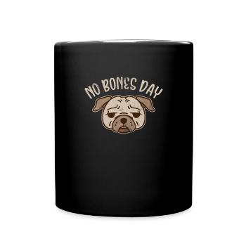 Pug - Full Colour Mug - black - Front