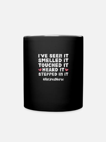 Ruhestand Krankenschwester - Tasse einfarbig - Schwarz