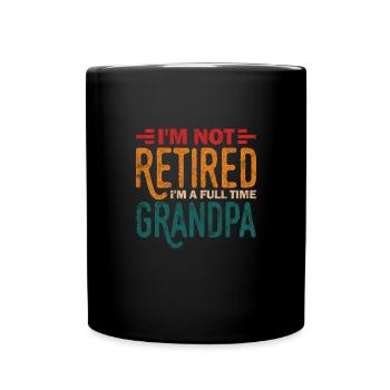 Retirement - Full Colour Mug - black - Front