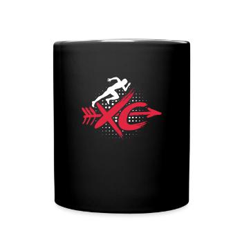 Run - Full Colour Mug - black - Front