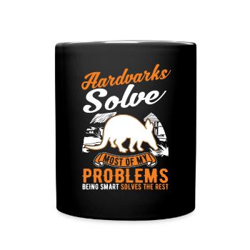 Aardvark Cadeau Aardvark - Mug uni - noir - Devant