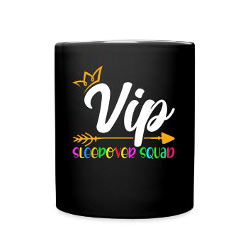 Escouade VIP Sleepover - Mug uni - noir - Devant