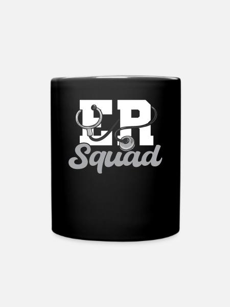 Her Squad Emergency Squad - Tasse einfarbig - Schwarz
