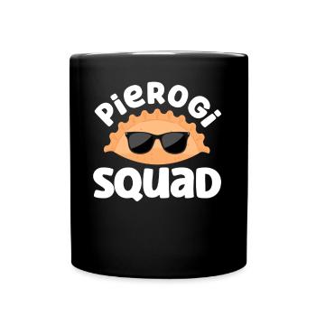 Pierogi Squad Poland - Tasse einfarbig - Schwarz - Vorne