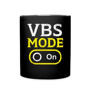 Mode VBS sur les vacances de l’école biblique chrétienne - Mug uni - noir - Devant