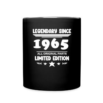 Année de construction 1965 - né en 1965 - Mug uni - noir - Devant