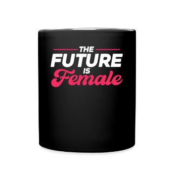 The Future - Tasse einfarbig - Schwarz - Vorne