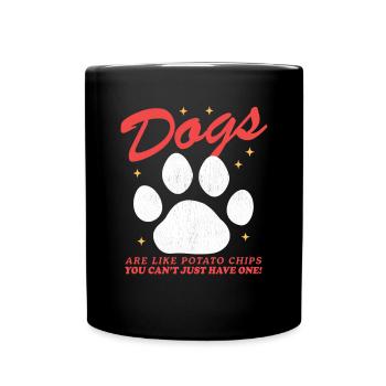 Dogs Dog owners | Dog Lovers Gift - Full Colour Mug - black - Front