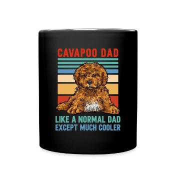 Cavapoo Cavoodle Capoodle Chien - Mug uni - noir - Devant