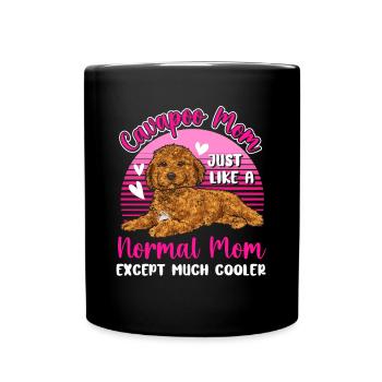 Cavapoo Cavoodle Capoodle Chien - Mug uni - noir - Devant