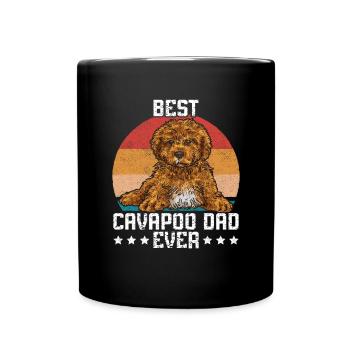 Cavapoo Cavoodle Capoodle Chien - Mug uni - noir - Devant