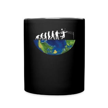 Badminton Idée cadeau Sport Design - Mug uni - noir - Devant