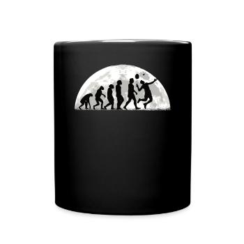 Badminton Idée cadeau Sport Design - Mug uni - noir - Devant