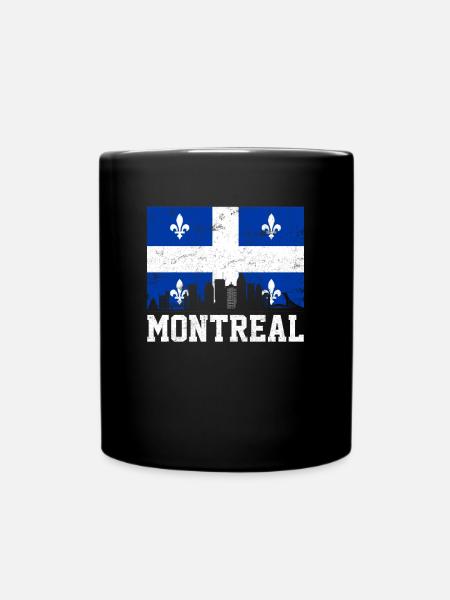 Montreal Quebec, Canada montreal - Tasse einfarbig - Schwarz