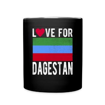 Dagestan Souvenir - Full Colour Mug - black - Front