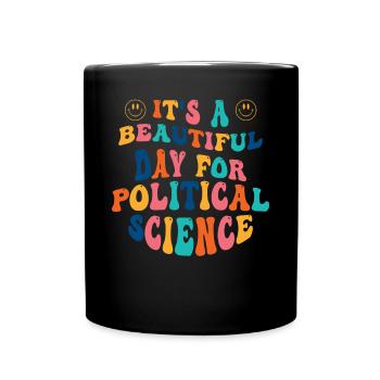 Political science - Full Colour Mug - black - Front