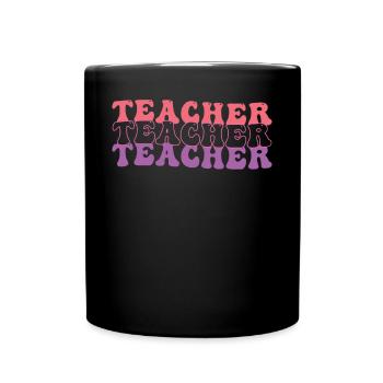 Nurse Hippie - Full Colour Mug - black - Front