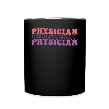Nurse Hippie - Full Colour Mug - black - Front