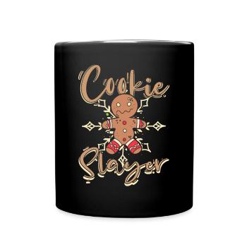 Christmas Cookie Slayer - Full Colour Mug - black - Front