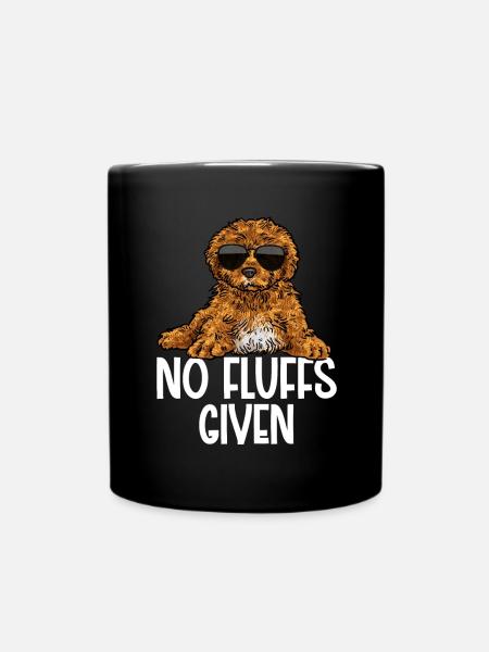 Cavapoo Cavoodle Capoodle Hund - Tasse einfarbig - Schwarz