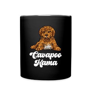 Cavapoo Cavoodle Capoodle Chien - Mug uni - noir - Devant