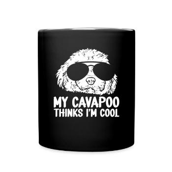 Cavapoo Cavoodle Capoodle Chien - Mug uni - noir - Devant