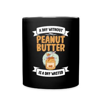 Peanut Butter Lover Gift - Full Colour Mug - black - Front