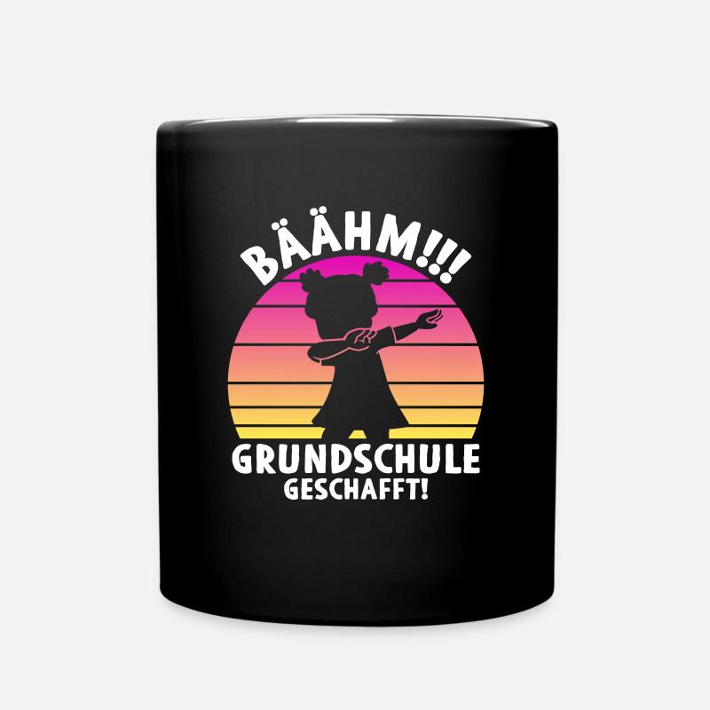 Bäähm Grundschule geschafft Dabbing Mädchen - Tasse einfarbig - Schwarz