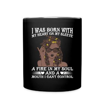 Mois noir Cultures africaines LOCD Pride G - Mug uni - noir - Devant