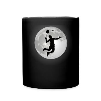 Badminton Idée cadeau Sport Design - Mug uni - noir - Devant