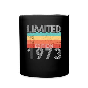 Limited Edition Retro 1973 - Full Colour Mug - black - Front