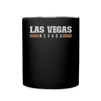 Las Vegas Nevada Wüstenstadt Party Gambling Trip - Tasse einfarbig - Schwarz - Vorne