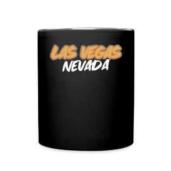 Las Vegas Nevada Wüstenstadt Party Gambling Trip - Tasse einfarbig - Schwarz - Vorne