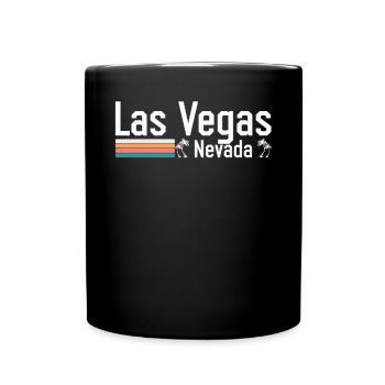 Las Vegas Nevada Wüstenstadt Party Gambling Trip - Tasse einfarbig - Schwarz - Vorne
