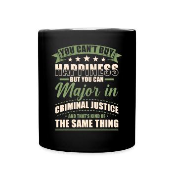 Law degree - Full Colour Mug - black - Front